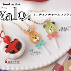 food artist valo ミニチュアチャームコレクション