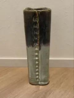 【多色 陶器製 花瓶】 縦長約34.5㎝