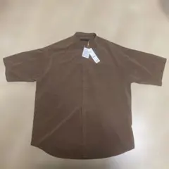 ※早い者勝ち【掘出し物セール】RAGEBLUE 半袖シャツ ブラウン M 未使用