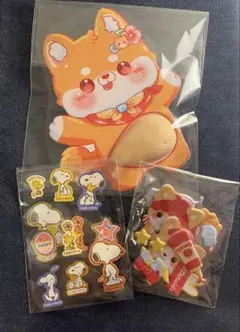 シール ステッカー おすそ分け スヌーピー