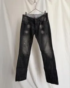 00s【archive】black denim/fade/鬼髭/Y2K/お兄系 | Mercari