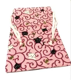 ハンドメイド　コップ袋　ミニ巾着袋　　　巾着袋　15×20