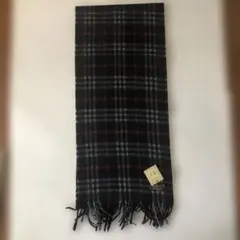 Burberrys カシミア100% チェック柄マフラー