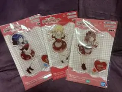 学園アイドルマスター アクリルプレート スウィートストロベリー　3種セット