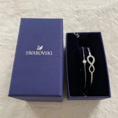 Swarovski シルバー 無限大 ブレスレット