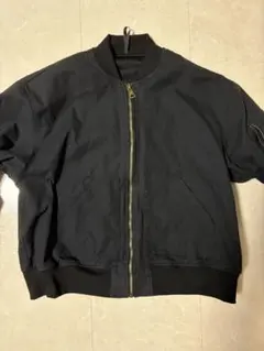 フライトジャケットブラック MA-1スタイル