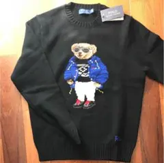 【美品】POLO RALPH LAUREN ポロベアー ニット(Mサイズ)