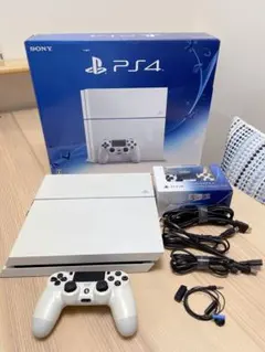SONY PS4 本体 ホワイト 500GB コントローラー*2個