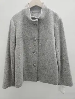 ​【新品タグ付】LOBJIE ロブジェ ウール混 スタンドカラー ジャケット