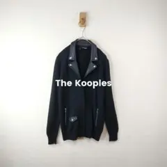 The Kooples クープルズ　異素材ウールラムレザージャケット S