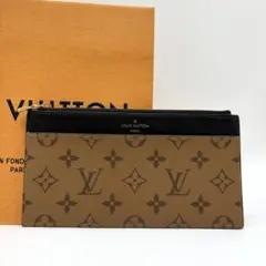 現行 極美品 IC搭載 ルイヴィトン スリムパース モノグラム フラグメント