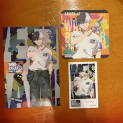 wind breaker スイパラ 桜遥 特典 コースター ポストカード