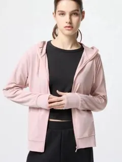 ユニクロ☆エアリズムUVカットメッシュパーカ☆Mサイズ