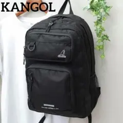 特価❕KANGOL カンゴール バックパック リュック 黒 通学 母の日