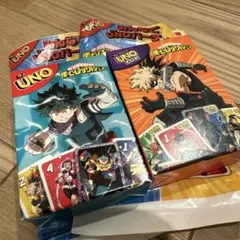 マクドナルド ハッピーセット UNO 僕のヒーローアカデミア 2点セット