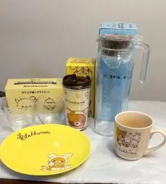 リラックマ タンブラー＆ガラスボトル＆ガラス小鉢セット