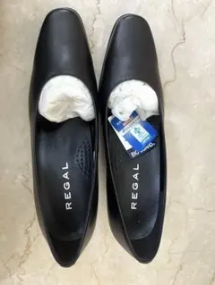 REGAL ブラックパンプス　24センチ 超美品