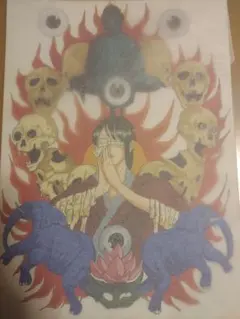 rurudo 複製原画 rurudo先生直筆サイン入り複製原画(rurudoオンリーショップ