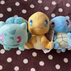 ポケモンセンター限定 サイコソーダ・リフレッシュ 御三家 ぬいぐるみ3