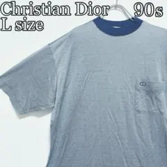 【ハイブランド】Christian Dior 90s リンガーネック　Tシャツのサムネイル