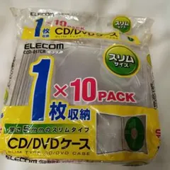 ELECOM CCD-017CR CD/DVDケース 6枚セット