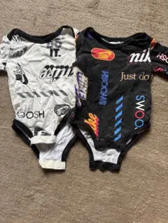 Nike ロンパース 2枚セット 60~70cm