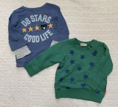 ミキハウス　DOUBLE.B トップス 2点セット 90cm