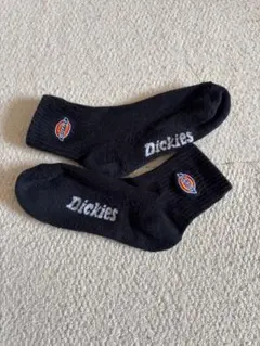 Dickies ブラック クルーソックスのサムネイル