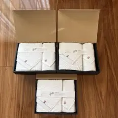 今治タオルセット(バスタオル・フェイスタオル) 3箱セット