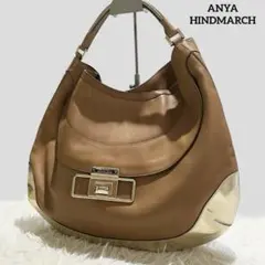 アニヤハインドマーチ　トートバッグ　レザー　ワンショルダー　肩がけ　大容量　A4