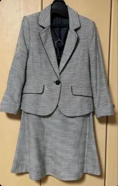 新品　レディース　スーツ&セットアップ 白黒　11号　ビジネス　フォーマル