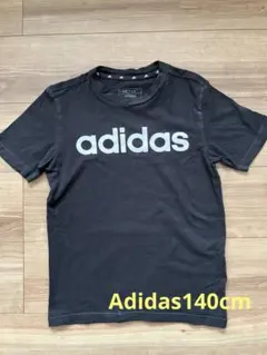 adidas半袖Tシャツ140cm 黒
