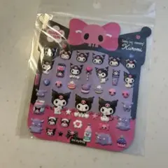 クロミちゃん　立体　シール　韓国　ライセンス