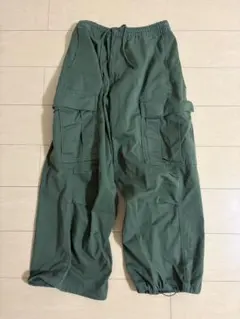 GU　カーゴパンツ オリーブ Sサイズ