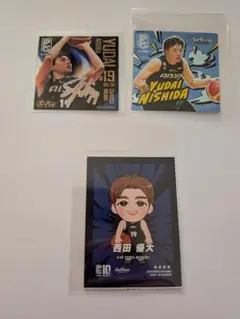 シーホース三河 西田優大選手 サイン箔押しカード - メルカリ