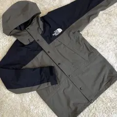 極美品 ノースフェイス マウンテンライトジャケット ニュートープ カーキ