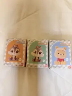 モフきゅんおすわりどーる ディズニーキャラクター チップとデール くまのプーさんのサムネイル