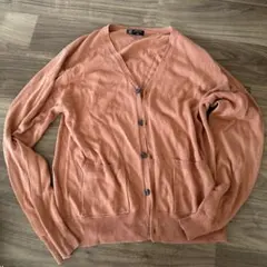 MICHEL KLEIN オレンジ カーディガンのサムネイル
