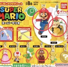 【新品未開封】 スーパーマリオ めじるしアクセサリー2 4個セット