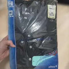 aitoz+ 半袖ポロシャツ ブラック LLサイズのサムネイル