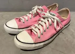 コンバース オールスター ピンク キャンバス スニーカー ローカット 28.5