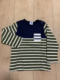 【美品】プチバトー　マリニエール　長袖プルオーバー24m 86cm