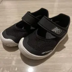 New Balance 幼児用メッシュシューズ 14.5cm ブラック