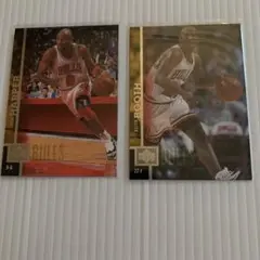 NBAカードBULLS Ron Harper-Keith Boot h ２枚