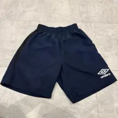 umbro ネイビー ハーフパンツ