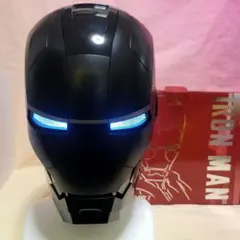 【アイアンマン】最新モデル 音声自動開閉マスク LED マーク5 ヘルメット