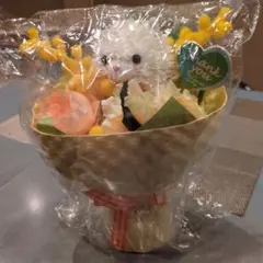 고양이 모양의 꽃꽂이