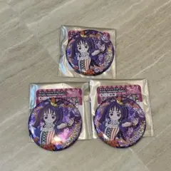 紫雨こころ　缶バッジ3点　ハロウィン