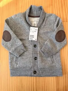 H&M グレー カーディガン 12-18M 80