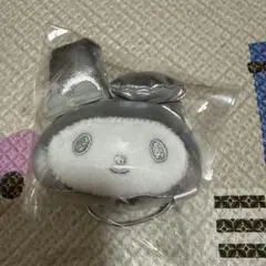 マイメロディ シルバー マスコットキーホルダー